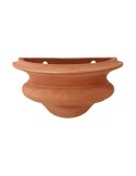 Large Wall Pocket in Terracotta